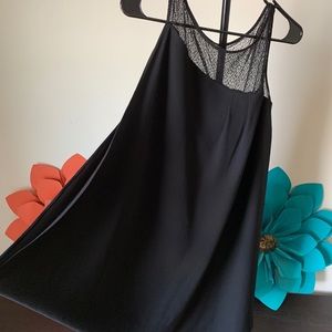 Sleeveless little black dress